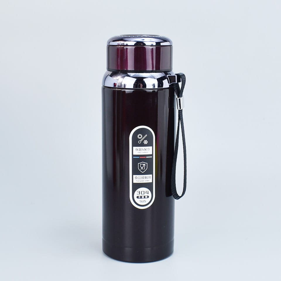 1000ml Stainless Steel Thermos Bottle Vacuum Insulated Leakproof Water Bottle for Travel Gym Office