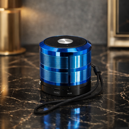 WS-887 Mini Portable Bluetooth Speaker – Rechargeable Wireless Music Player with Mobile Call Support
