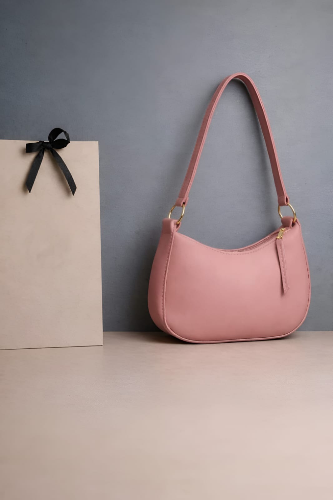 Women's Classic Zip Shoulder Bag | Sleek Everyday Carry