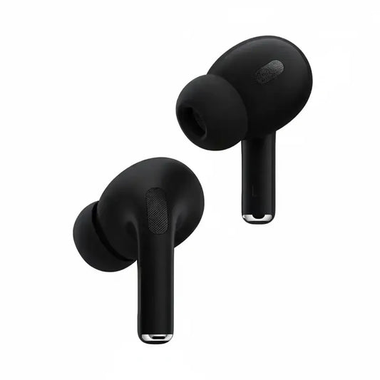 Black AirPods Pro 2 Wireless Bluetooth Earbuds With Charging Case