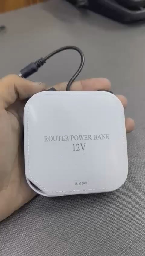 Wifi Router Power Bank 20000 mAH – Reliable Backup Power for Seamless Internet Connectivity | Best Quality Power Bank For Wifi Router - Without Adapter