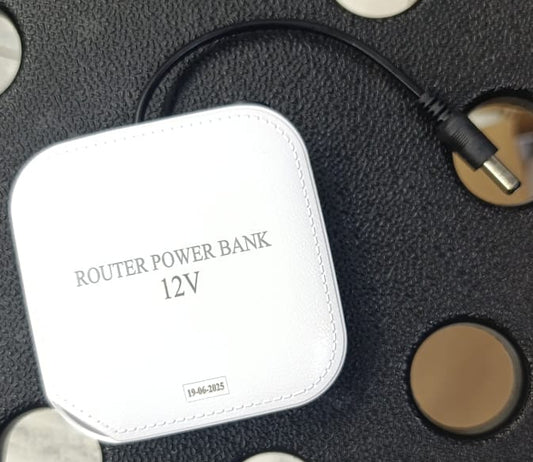Wifi Router Power Bank 20000 mAH – Reliable Backup Power for Seamless Internet Connectivity | Best Quality Power Bank For Wifi Router - Without Adapter